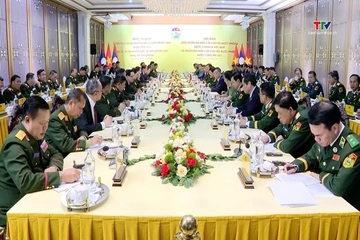 Giao lưu hữu nghị Quốc phòng Việt Nam - Lào lần thứ 3 thành công tốt đẹp