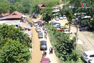 Hạ tầng giao thông - “điểm nghẽn” trong phát triển du lịch thác Mây
