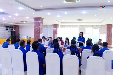 Tăng cường hợp tác giữa Đoàn thanh niên hai tỉnh Thanh Hóa và Hủa Phăn