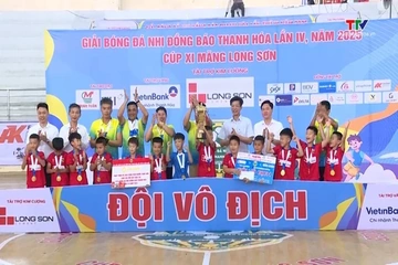 Hành trình 5 năm xây dựng thương hiệu bóng đá Nhi đồng xứ Thanh
