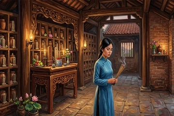 Tiểu thuyết “Cô gái trong ngôi nhà lưu giữ tro cốt" - Tập 9