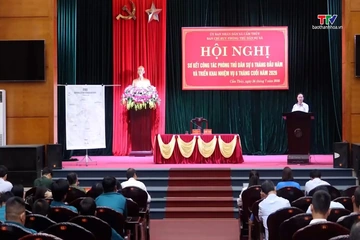 Xã Cẩm Thủy sơ kết công tác phòng thủ dân sự 6 tháng đầu năm 2026