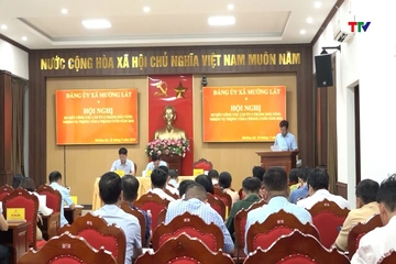 Đảng ủy xã Mường Lát sơ kết công tác 6 tháng đầu năm 2026