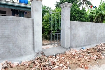 Người dân đồng lòng hiến đất mở đường