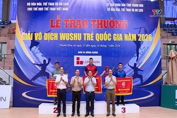Bế mạc Giải Vô địch Wushu trẻ quốc gia