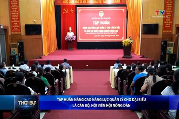 Tập huấn nâng cao năng lực quản lý cho đại biểu là cán bộ, hội viên Hội  nông dân