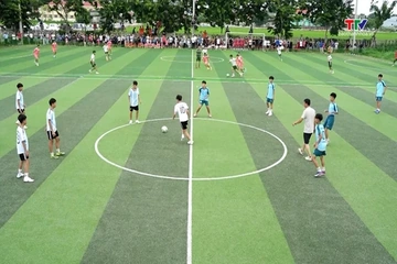 Xã Biện Thượng khai mạc Giải bóng đá thiếu niên nam năm 2026