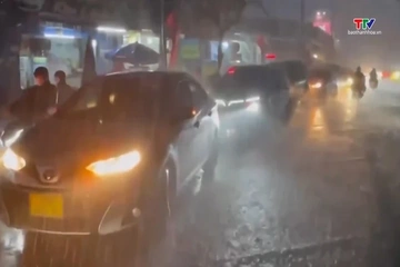 Bắc Bộ và Thanh Hóa mưa lớn hết đêm 28/7