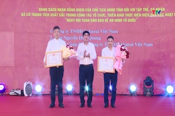 Ngày hội “Toàn dân bảo vệ ANTQ” tại Công ty TNHH Sakurai