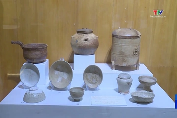 Đặc sắc không gian trưng bày về bảo vật quốc gia và gốm men tại Bảo tàng Thanh Hóa