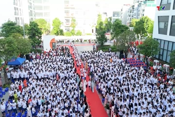 Đồng loạt khai giảng năm học mới và khánh thành trường nội trú biên giới