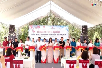 Xã Thượng Ninh khánh thành, bàn giao điểm trường Đồng Ngấn
