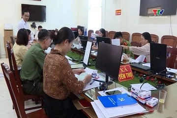 Xã Yên Thọ hoàn thành số hoá hồ sơ đảng viên