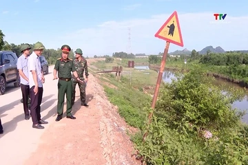 Chuẩn bị sẵn sàng phương án đảm bảo an toàn cho các tuyến đê trong mùa mưa lũ
