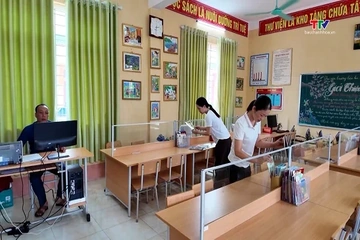 Xã Thiệu Hóa thực hiện chủ trương sắp xếp trường học
