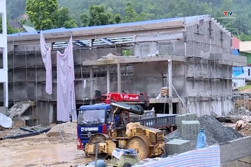 Đẩy nhanh tiến độ hoàn thành dự án trường nội trú liên cấp