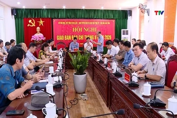 Giao ban công tác báo chí tháng 8/2026