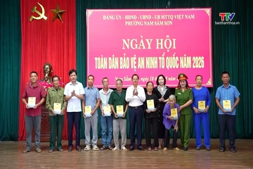 Ngày hội Toàn dân bảo vệ an ninh Tổ quốc tại phường Nam Sầm Sơn
