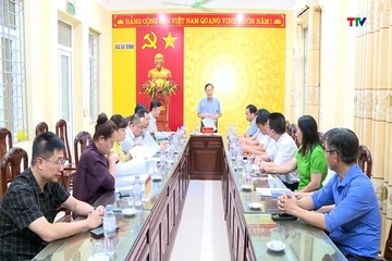Kiểm tra công tác chuẩn bị tổ chức kỷ niệm 140 năm khởi nghĩa Ba Đình
