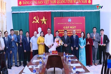 Gặp mặt đoàn đại biểu dự Đại hội đại biểu toàn quốc Liên minh Hợp tác xã Việt Nam
