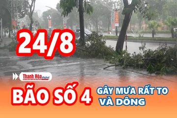 Cảnh báo thiên tai và thời tiết ngày 24/8/2026