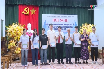 Biểu dương, khen thưởng 168 học sinh là con người lao động