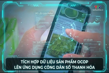 Tích hợp dữ liệu sản phẩm OCOP lên ứng dụng công dân số Thanh Hóa