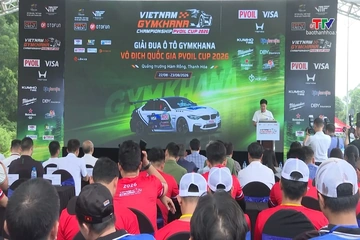 Khai mạc Giải đua Ô tô Gymkhana Vô địch Quốc gia PVOIL Cup năm 2026