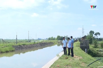 Xã Sao Vàng sẵn sàng đảm bảo an toàn đê mùa mưa bão