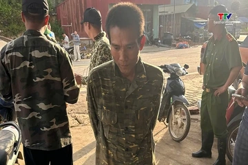 Công an Thanh Hóa bắt đối tượng giết người lẩn trốn tại bãi vàng