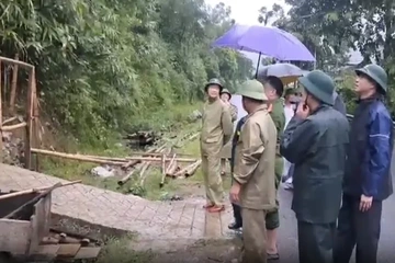 Xã Hiền Kiệt di dời 9 hộ với 38 khẩu đến nơi an toàn