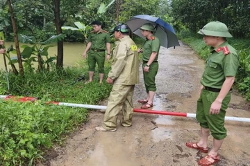 Xã Mường Mìn: Sạt lở nhiều điểm trên Quốc lộ 16, đường liên thôn bị chia cắt