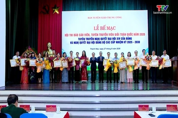 Bế mạc Hội thi báo cáo viên, tuyên truyền viên giỏi năm 2026