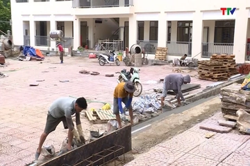 Xã Yên Khương gấp rút chuẩn bị năm học mới