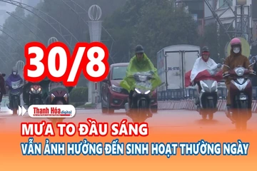 Cảnh báo thiên tai và thời tiết ngày 30/8/2026