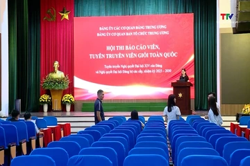 Đảm bảo đầy đủ điều kiện, tổ chức thành công Hội thi Báo cáo viên, tuyên truyền viên giỏi toàn quốc năm 2026