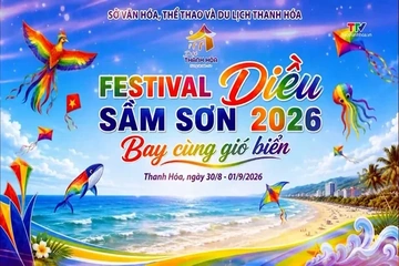 Chuẩn bị khai mạc Festival Diều Sầm Sơn 2026