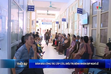 Đảm bảo công tác cấp cứu, điều trị bệnh nhân dịp nghỉ lễ