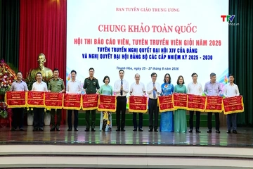 Khai mạc Hội thi báo cáo viên, tuyên truyền viên giỏi năm 2026