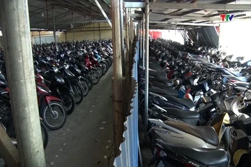 Cần sớm giải tỏa các điểm trông giữ xe trái phép tại Khu Công nghiệp và Đô thị Hoàng Long, phường Nguyệt Viên