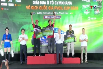 25 tay đua tranh tài tại Giải đua ô tô Gymkhana Vô địch Quốc gia PVOIL Cup 2026
