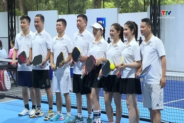 Giải Pickleball Báo Phụ nữ Việt Nam mở rộng tại Thanh Hóa