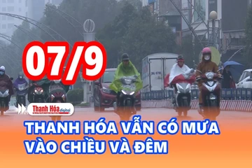 Cảnh báo thiên tai và thời tiết ngày 7/9/2026