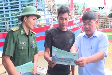 Xã Tiên Trang chống khai thác IUU