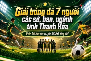 Giải bóng đá 7 người: Đoàn kết trên sân cỏ, gắn kết tình đồng đội!