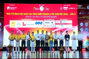 Hơn 200 Golfers tranh tài tại Giải Vô địch Hội Golf các tỉnh miền Trung và Tây Nguyên