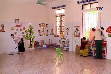 Gấp rút chuẩn bị khai giảng sau sáp nhập trường