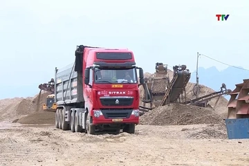 Chủ động quỹ mỏ vật liệu xây dựng cho các dự án đến năm 2045