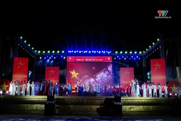 Tổng duyệt chương trình nghệ thuật “Thanh Hóa hòa nhịp cùng non sông”