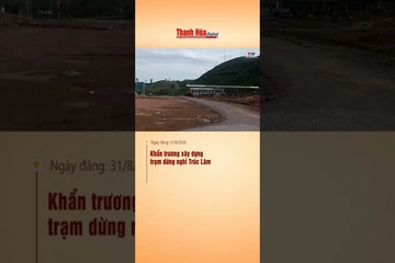 Khẩn trương xây dựng trạm dừng nghỉ Trúc Lâm